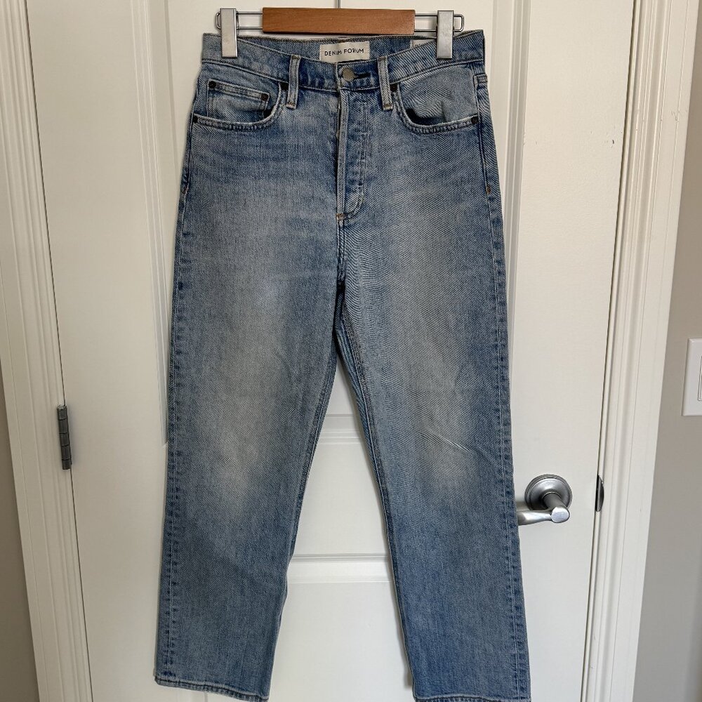 Denim Forum Arlo High Rise Straight 28L